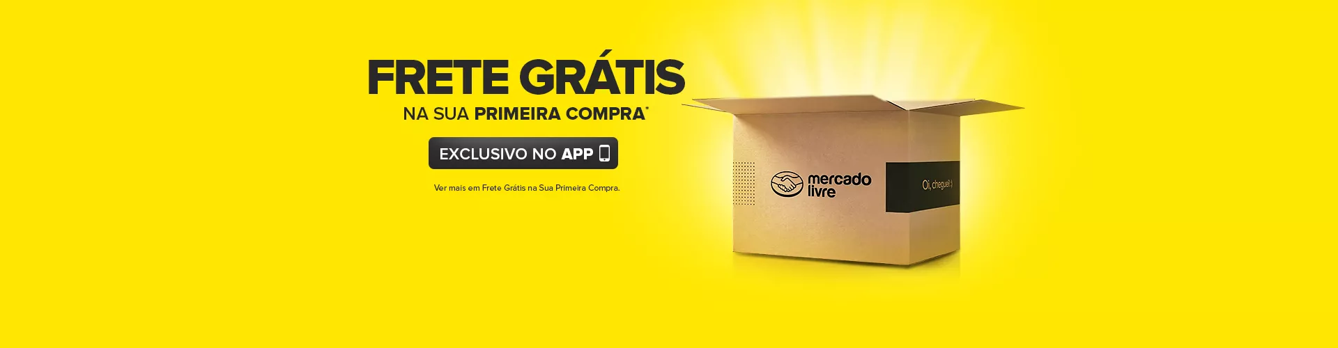 Frete grátis Mercado Livre